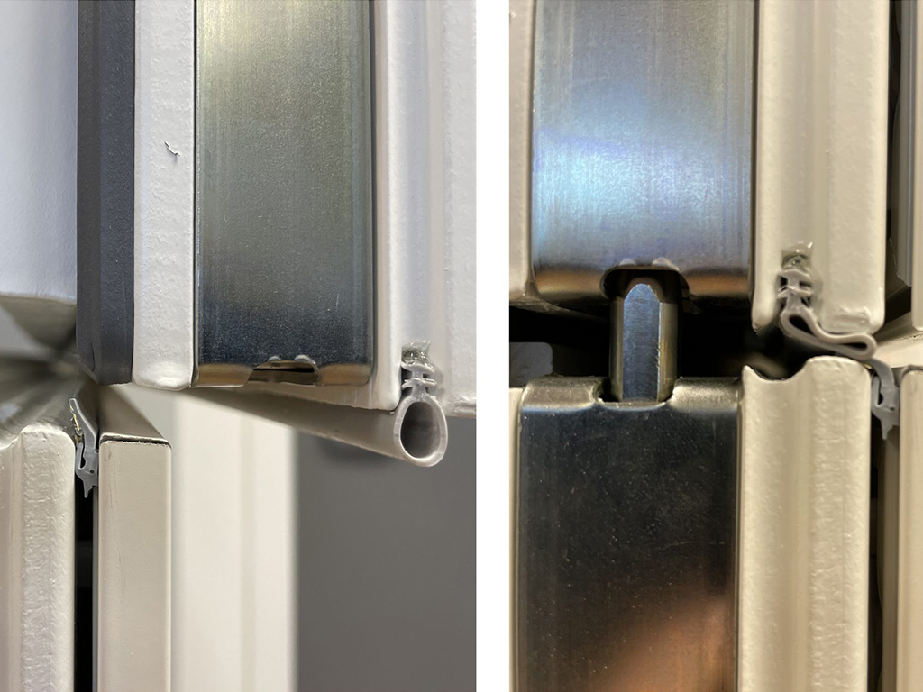 Holzhaus mit Holzfenstern von frovin